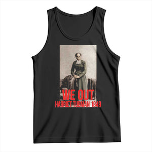 Harriet Tubman Quote Tank Top Black Woman History TS14 Black Print Your Wear