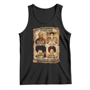 Black Woman History Tank Top Well Behaved Women Seldom Make History TS14 Black Print Your Wear