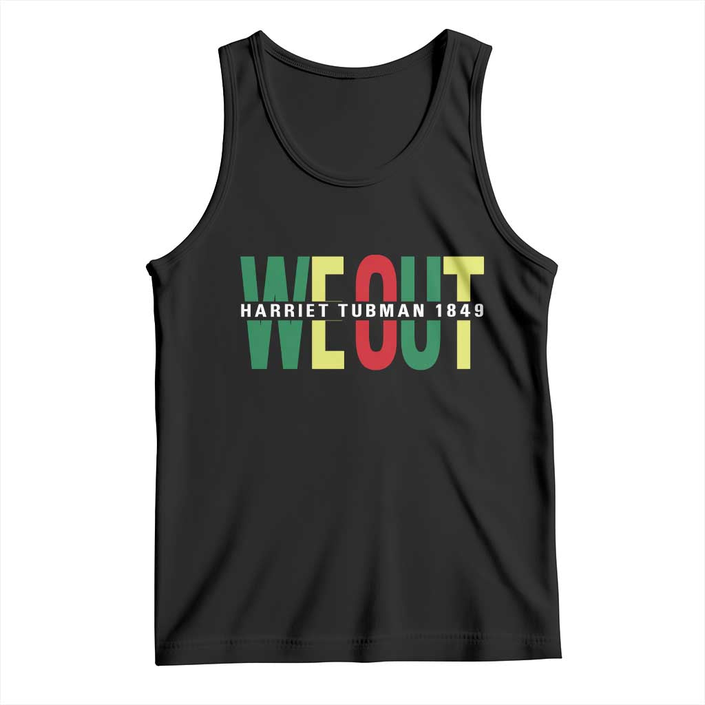 Harriet Tubman Quote Tank Top Black Woman American History Activist TS14 Black Print Your Wear