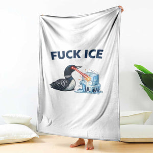 Minnesota Anti ICE Immigration Protest Ladies Throw Blanket Fuck Ice TS14 Print Your Wear