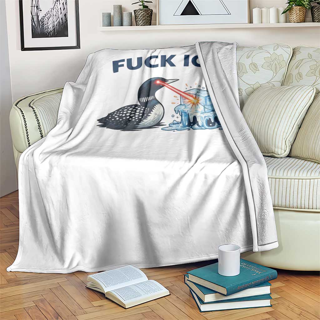 Minnesota Anti ICE Immigration Protest Ladies Throw Blanket Fuck Ice TS14 Print Your Wear