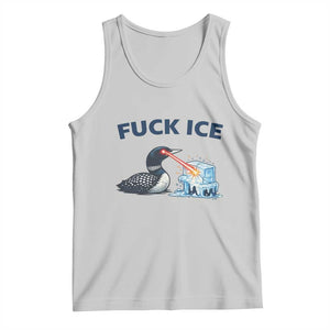 Minnesota Anti ICE Immigration Protest Ladies Tank Top Fuck Ice TS14 Ash Print Your Wear