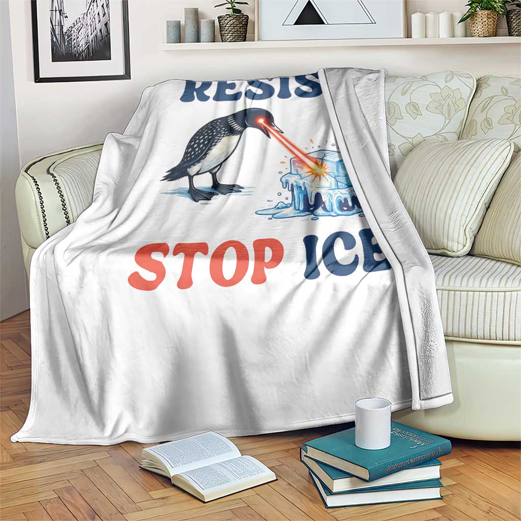 Stop ICE Throw Blanket Minnesota Resist Anti ICE Immigration Protest TS14 Print Your Wear