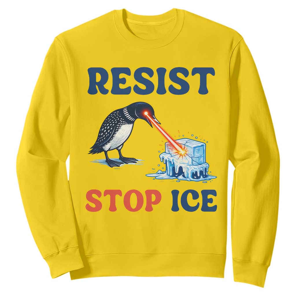 Stop ICE Sweatshirt Minnesota Resist Anti ICE Immigration Protest TS14 Daisy Print Your Wear