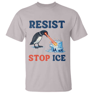 Stop ICE T Shirt Minnesota Resist Anti ICE Immigration Protest TS14 Ice Gray Print Your Wear