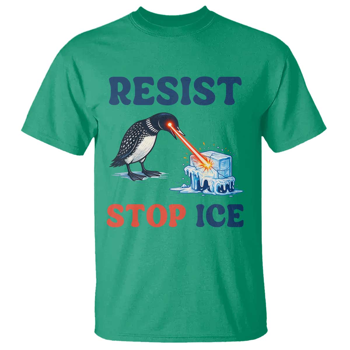 Stop ICE T Shirt Minnesota Resist Anti ICE Immigration Protest TS14 Irish Green Print Your Wear