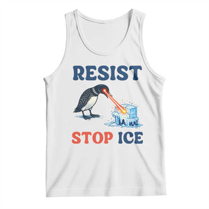 Stop ICE Tank Top Minnesota Resist Anti ICE Immigration Protest TS14 White Print Your Wear