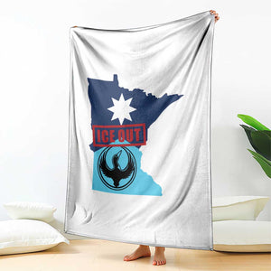 Minnesota Resist Anti ICE Immigration Protest Throw Blanket Ice Out TS14 Print Your Wear