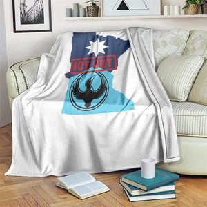 Minnesota Resist Anti ICE Immigration Protest Throw Blanket Ice Out TS14 Print Your Wear
