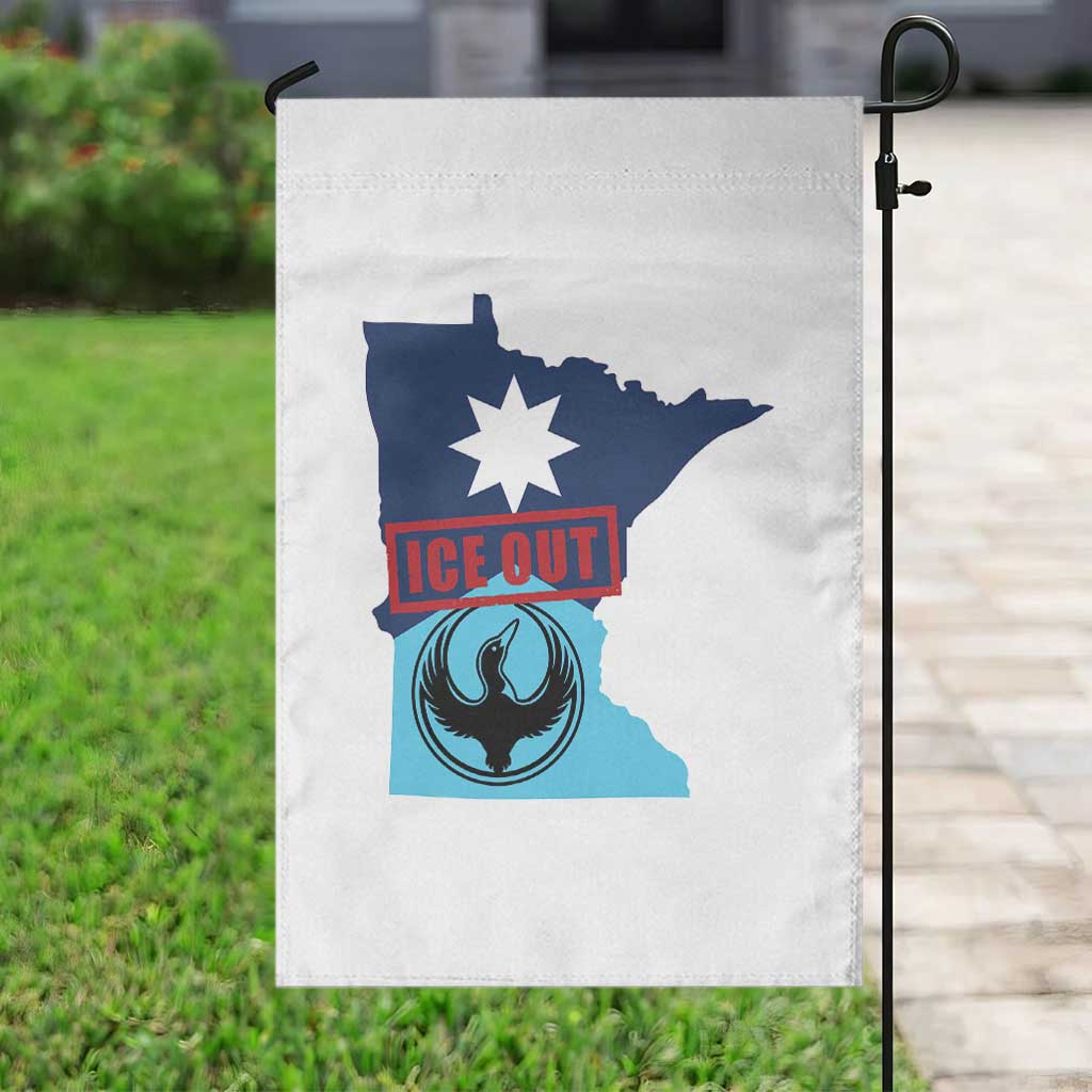 Minnesota Resist Anti ICE Immigration Protest Garden Flag Ice Out TS14 Print Your Wear