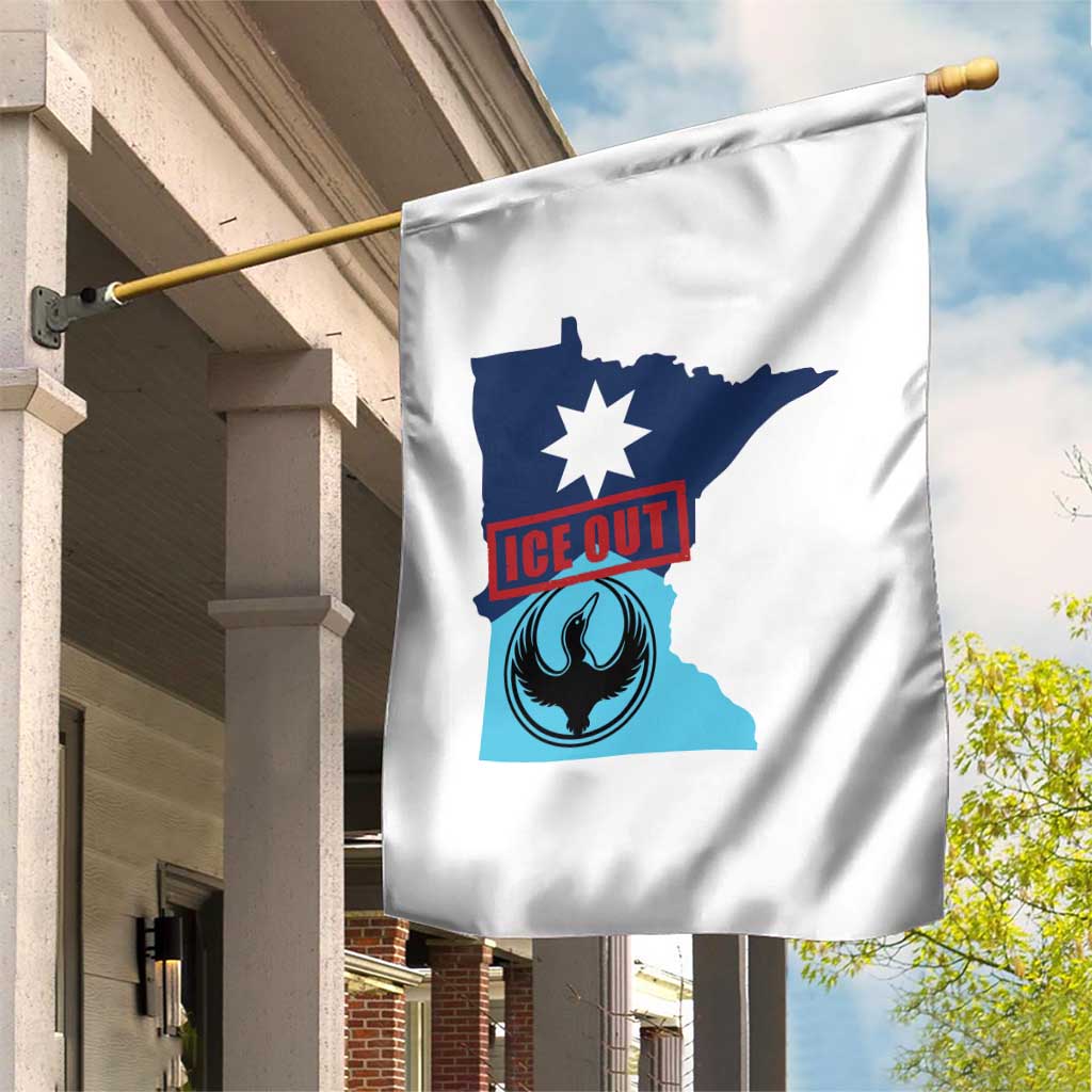 Minnesota Resist Anti ICE Immigration Protest Garden Flag Ice Out TS14 Print Your Wear