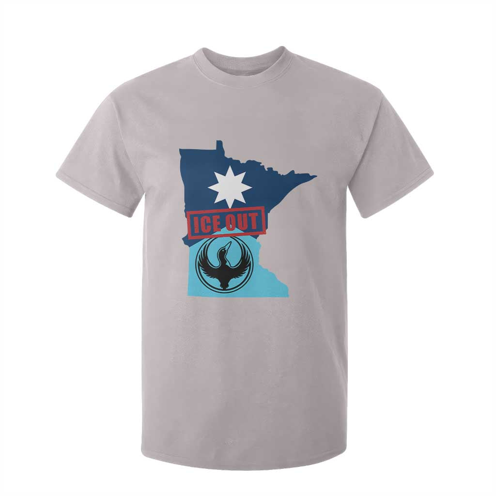 Minnesota Resist Anti ICE Immigration Protest T Shirt For Kid Ice Out TS14 Ice Gray Print Your Wear