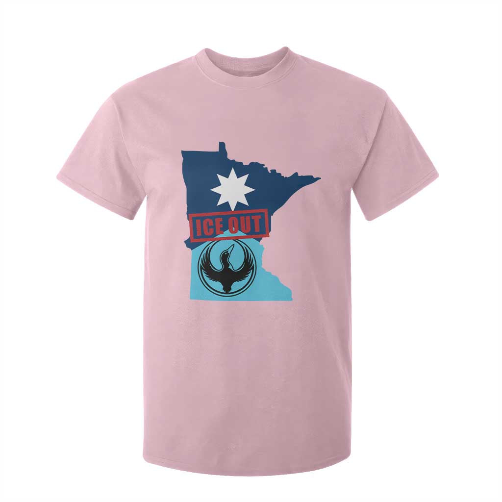 Minnesota Resist Anti ICE Immigration Protest T Shirt For Kid Ice Out TS14 Light Pink Print Your Wear