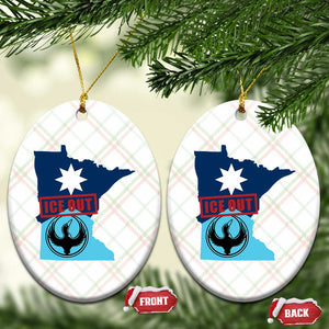 Minnesota Resist Anti ICE Immigration Protest Ceramic Ornament Ice Out TS14 Print Your Wear