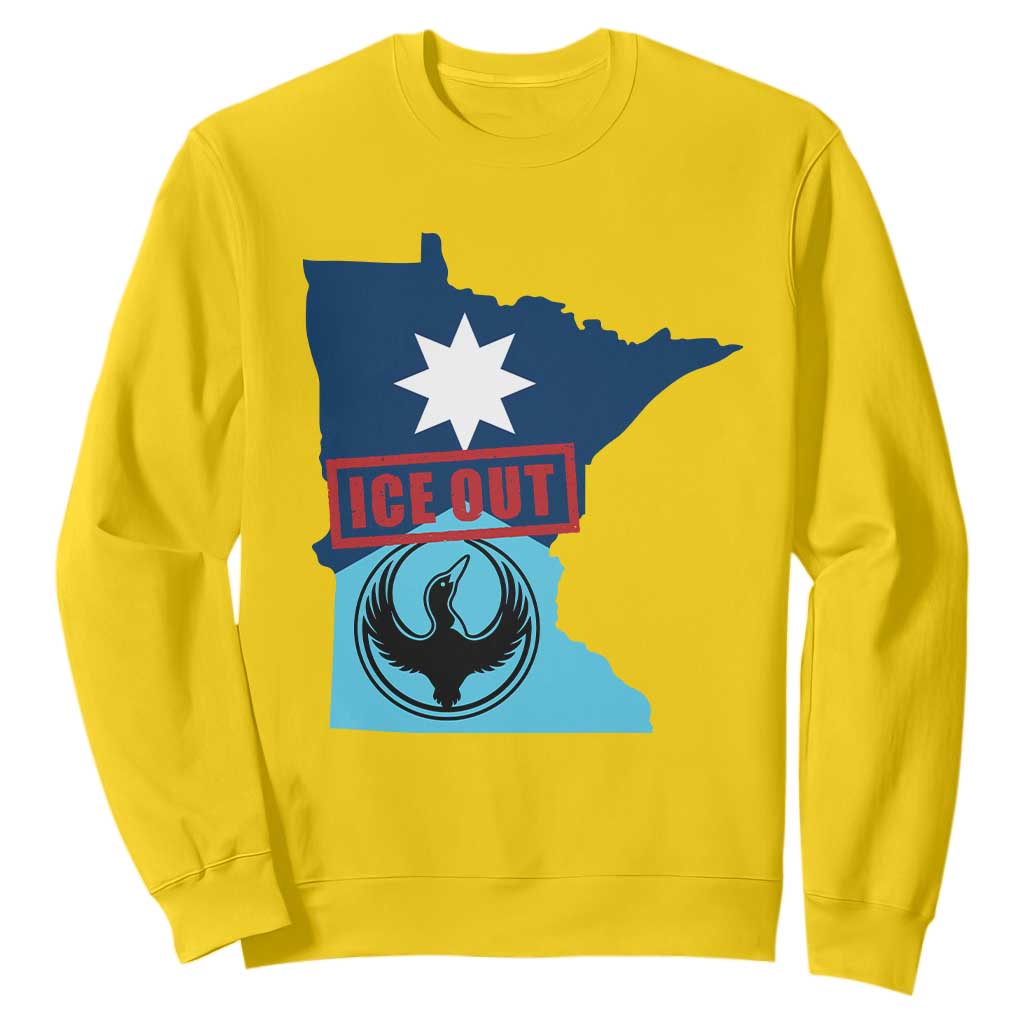 Minnesota Resist Anti ICE Immigration Protest Sweatshirt Ice Out TS14 Daisy Print Your Wear