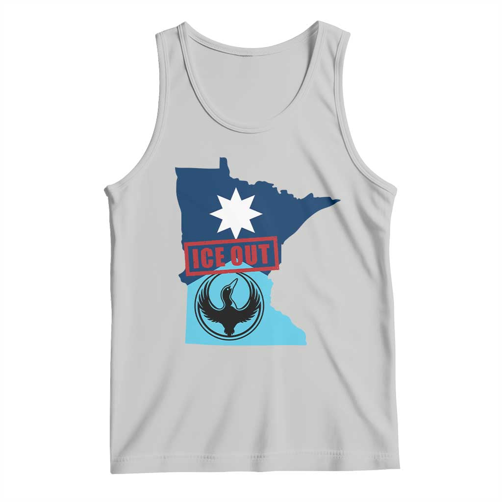 Minnesota Resist Anti ICE Immigration Protest Tank Top Ice Out TS14 Ash Print Your Wear