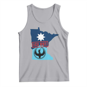 Minnesota Resist Anti ICE Immigration Protest Tank Top Ice Out TS14 Athletic Heather Print Your Wear
