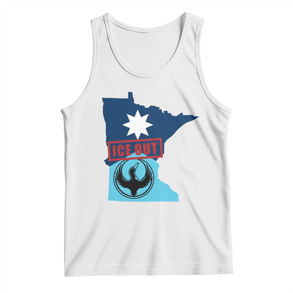 Minnesota Resist Anti ICE Immigration Protest Tank Top Ice Out TS14 White Print Your Wear
