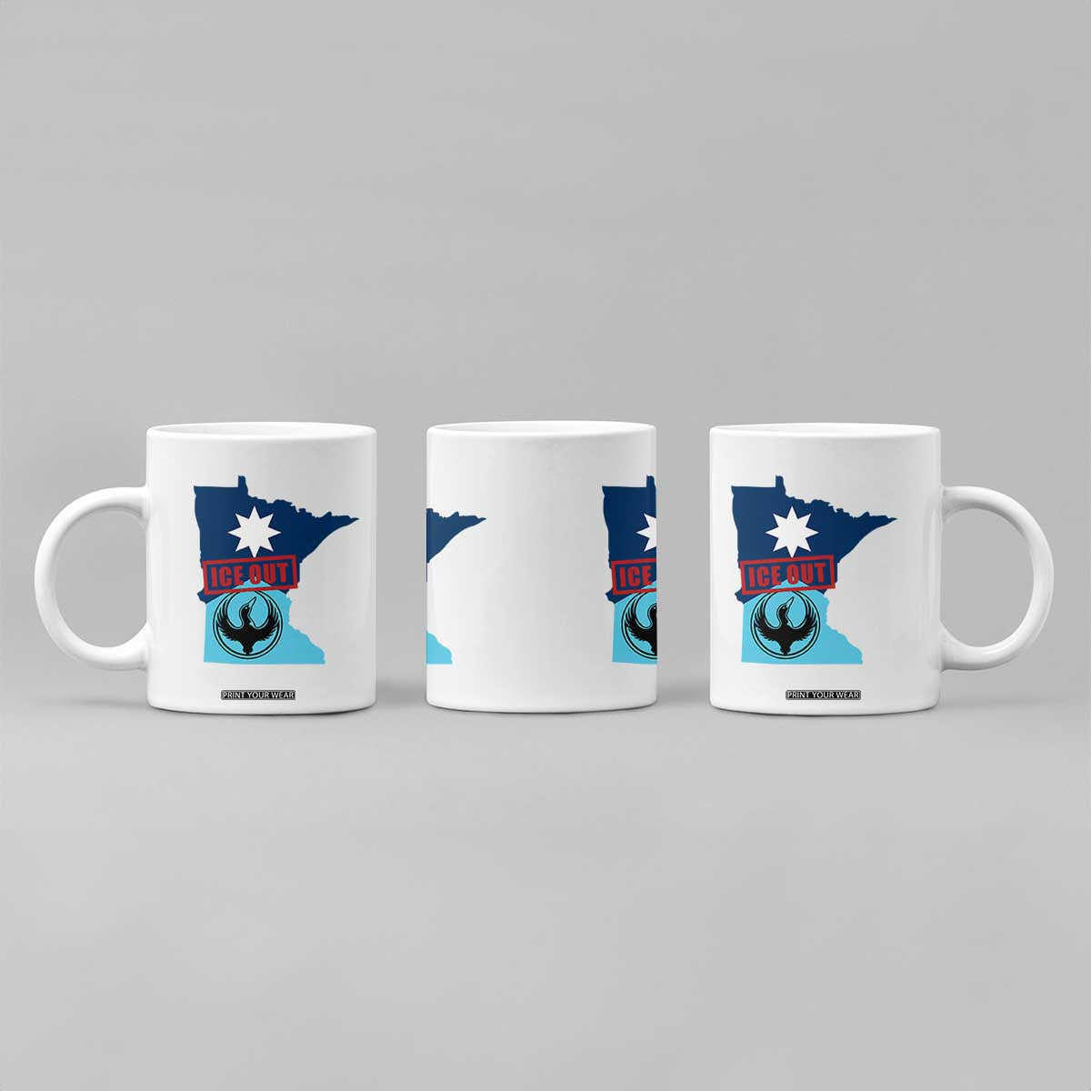 Minnesota Resist Anti ICE Immigration Protest Coffee Mug Ice Out TS14 Print Your Wear