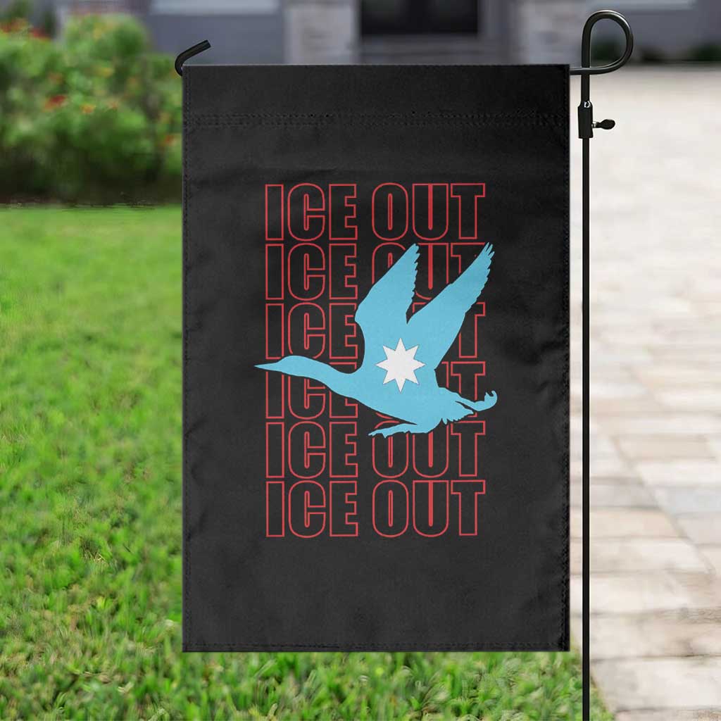 Minnesota Anti ICE Immigration Protest Garden Flag Ice Out TS14 Print Your Wear