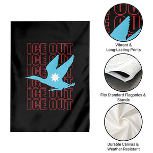 Minnesota Anti ICE Immigration Protest Garden Flag Ice Out TS14 Print Your Wear