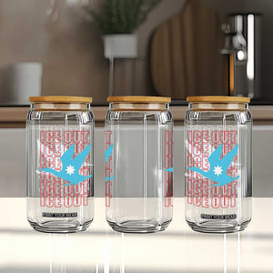 Minnesota Anti ICE Immigration Protest Glass Can Ice Out TS14 Print Your Wear