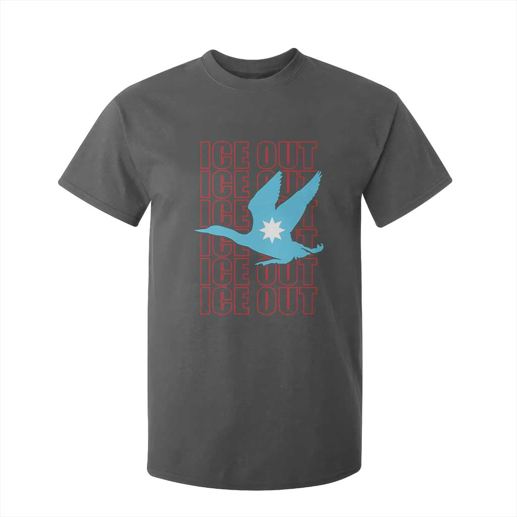 Minnesota Anti ICE Immigration Protest T Shirt For Kid Ice Out TS14 Dark Heather Print Your Wear