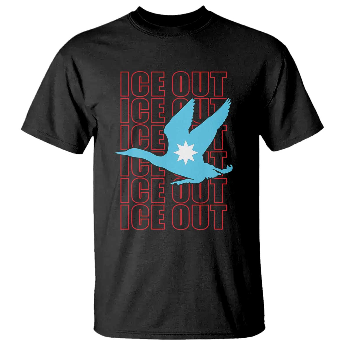 Minnesota Anti ICE Immigration Protest T Shirt Ice Out TS14 Black Print Your Wear