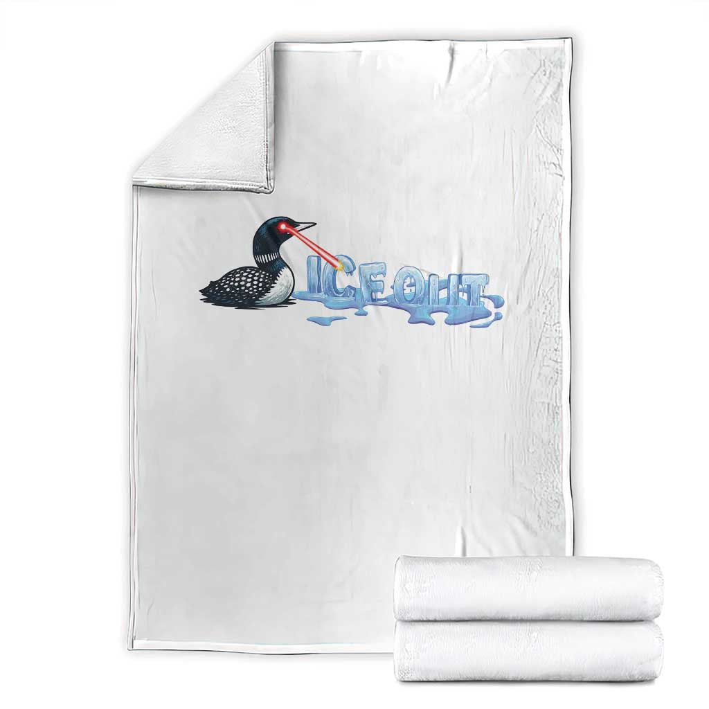 Ice Out Throw Blanket Minnesota Resist Anti ICE Immigration Protest TS14 White Print Your Wear