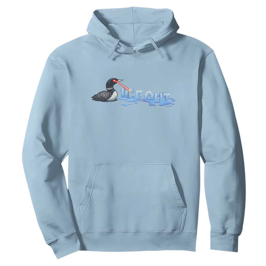 Ice Out Hoodie Minnesota Resist Anti ICE Immigration Protest TS14 Light Blue Print Your Wear