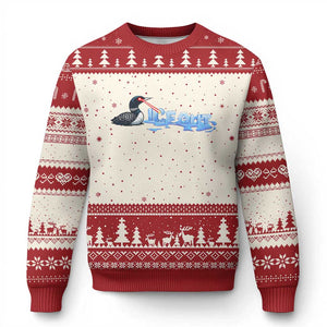 Ice Out Ugly Christmas Sweater Minnesota Resist Anti ICE Immigration Protest TS14 Beige Red Print Your Wear