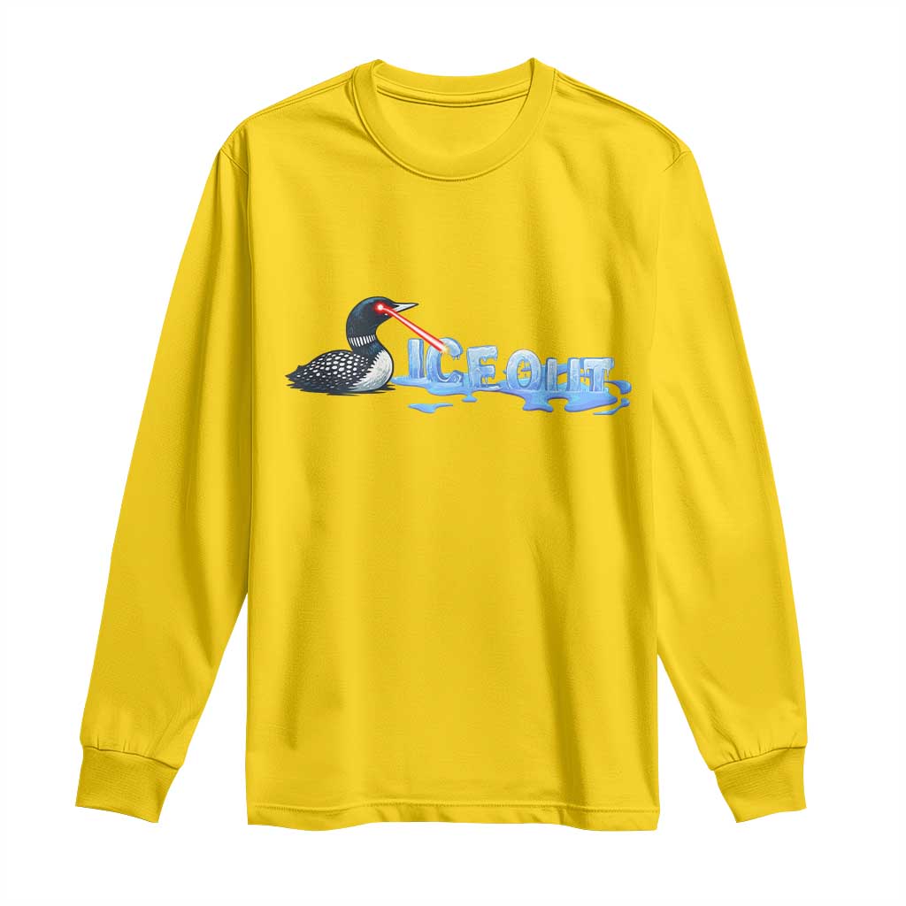 Ice Out Long Sleeve Shirt Minnesota Resist Anti ICE Immigration Protest TS14 Daisy Print Your Wear