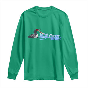 Ice Out Long Sleeve Shirt Minnesota Resist Anti ICE Immigration Protest TS14 Irish Green Print Your Wear