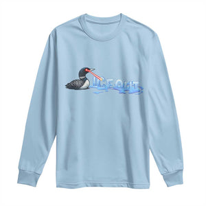 Ice Out Long Sleeve Shirt Minnesota Resist Anti ICE Immigration Protest TS14 Light Blue Print Your Wear