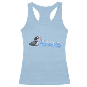 Ice Out Racerback Tank Top Minnesota Resist Anti ICE Immigration Protest TS14 Light Blue Print Your Wear