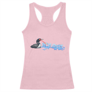 Ice Out Racerback Tank Top Minnesota Resist Anti ICE Immigration Protest TS14 Light Pink Print Your Wear