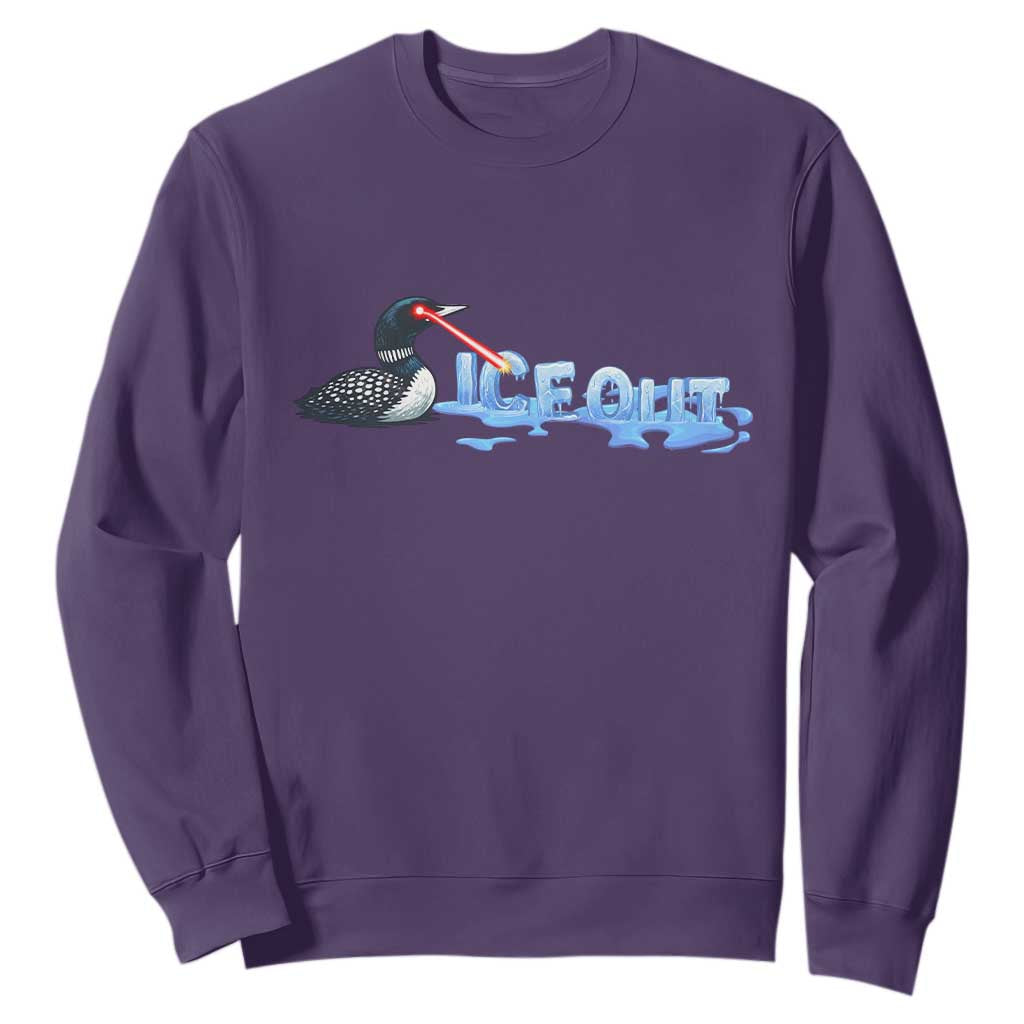 Ice Out Sweatshirt Minnesota Resist Anti ICE Immigration Protest TS14 Purple Print Your Wear