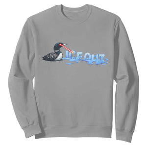 Ice Out Sweatshirt Minnesota Resist Anti ICE Immigration Protest TS14 Sport Gray Print Your Wear