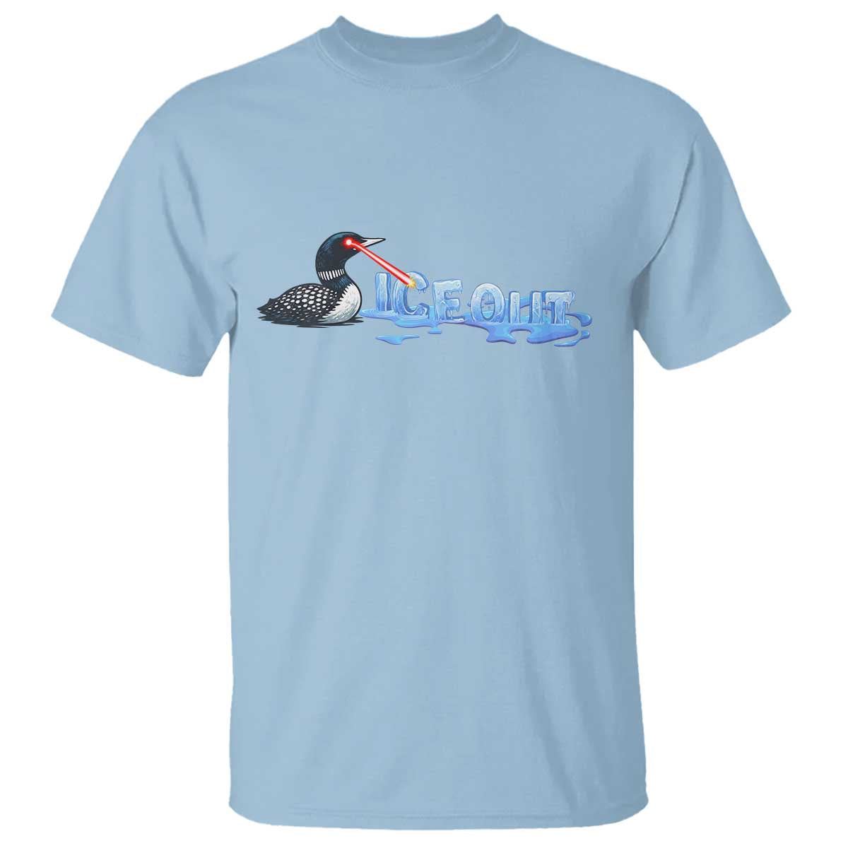 Ice Out T Shirt Minnesota Resist Anti ICE Immigration Protest TS14 Light Blue Print Your Wear
