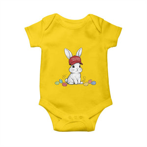 Funny Easter Bunny Wearing Hat American Baby Onesie TS14 Daisy Print Your Wear