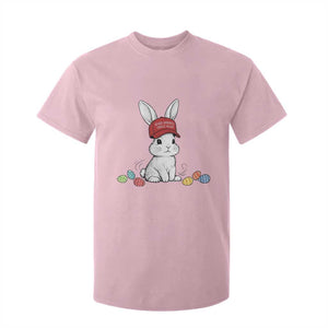 Funny Easter Bunny Wearing Hat American T Shirt For Kid TS14 Light Pink Print Your Wear