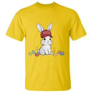Funny Easter Bunny Wearing Hat American T Shirt TS14 Daisy Print Your Wear