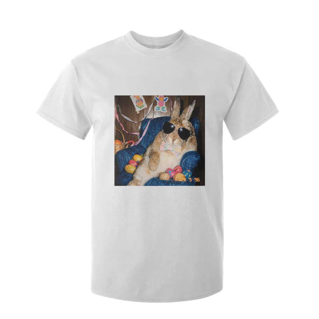 Funny Easter Bunny Sunglasses Graphic T Shirt For Kid TS14 White Print Your Wear