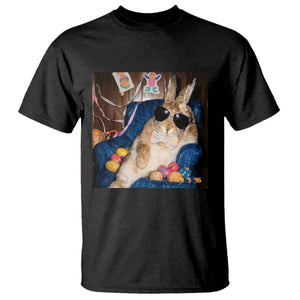 Funny Easter Bunny Sunglasses Graphic T Shirt TS14 Black Print Your Wear