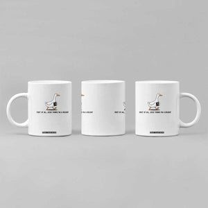 Funny Christian Goose Coffee Mug Jesus Thinks I'm A Delight TS14 Print Your Wear