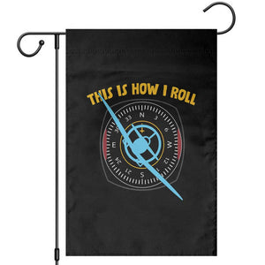 Funny Pilot Aviation Airplane Garden Flag This Is How We Roll TS14 Black Print Your Wear