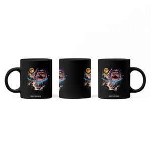 Princess Cat Howling at Moon 90's Nature Gift Coffee Mug