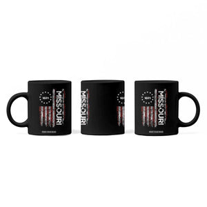 Missouri Missourian MO American Flag Established 1821 Coffee Mug TS14 Print Your Wear