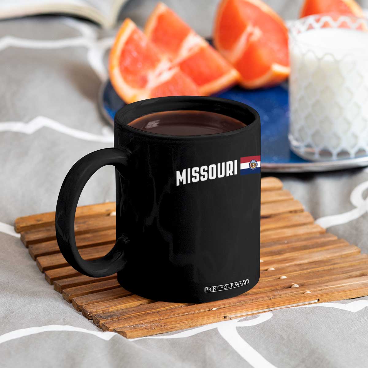 Missouri Missourian MO State Flag Coffee Mug TS14 Print Your Wear