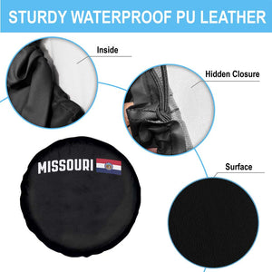 Missouri Missourian MO State Flag Spare Tire Cover TS14 Print Your Wear